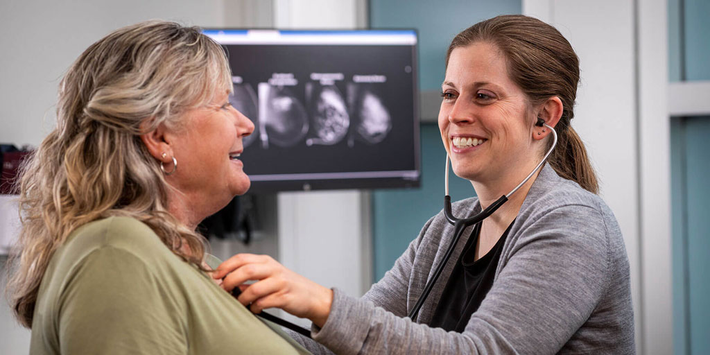 Doctor and Patient, FVSS Breast Clinic